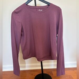 FLX Long Sleeve Tops Bundle Travel Leisurem Supima Cotton & Modal NWT Small + XS